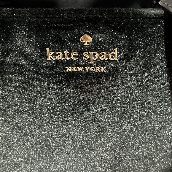 Kate spade velvet satchel - Picture 3 of 9
